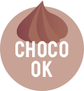 生クリームをチョコクリームに変更可能